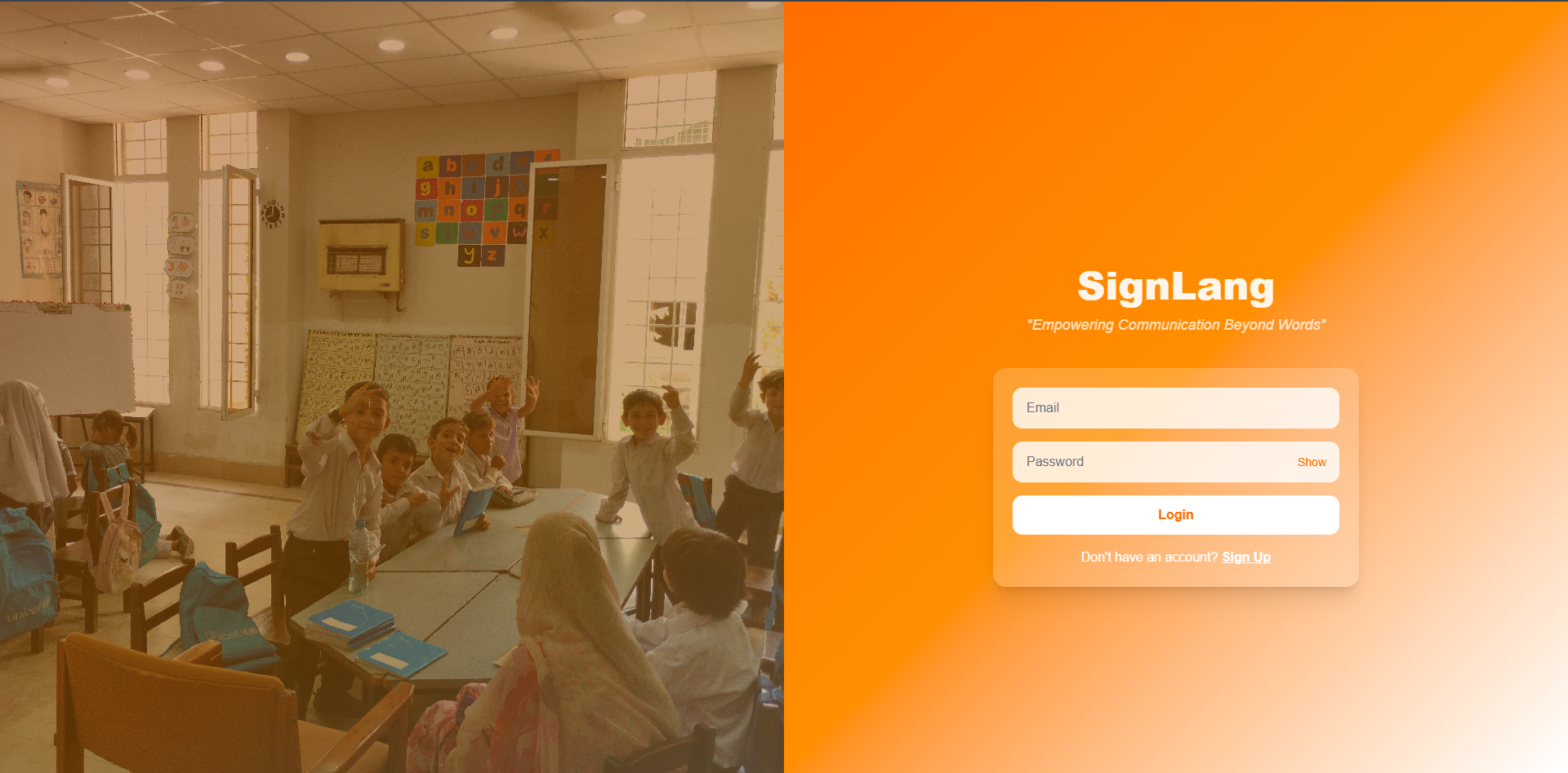 SignLang - PSL Learning Platform